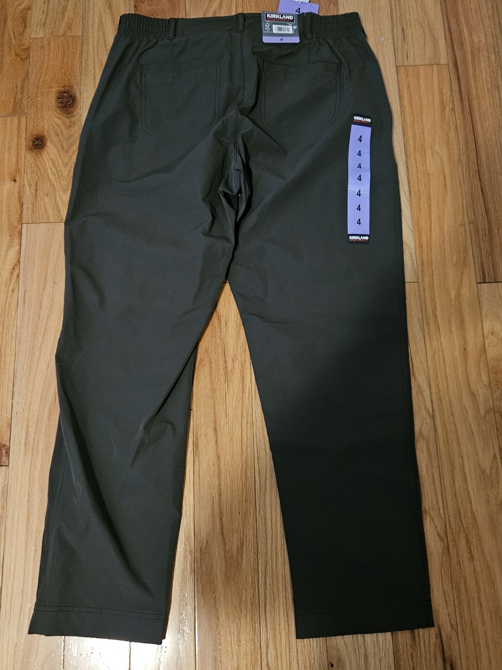 Kirkland Signature Women's Cropped Pull-On Pants | Size 4 | NWT | Black - Picture 3 of 5